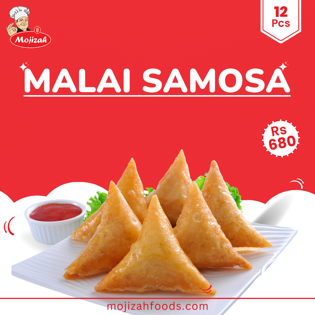 Mojizah Laziz Malai Samosa, 12 Pcs