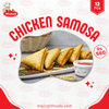 Mojizah Laziz Chicken Samosa, 12 Pcs