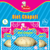 Mojizah Laziz Diet Chapati, 8 Pcs