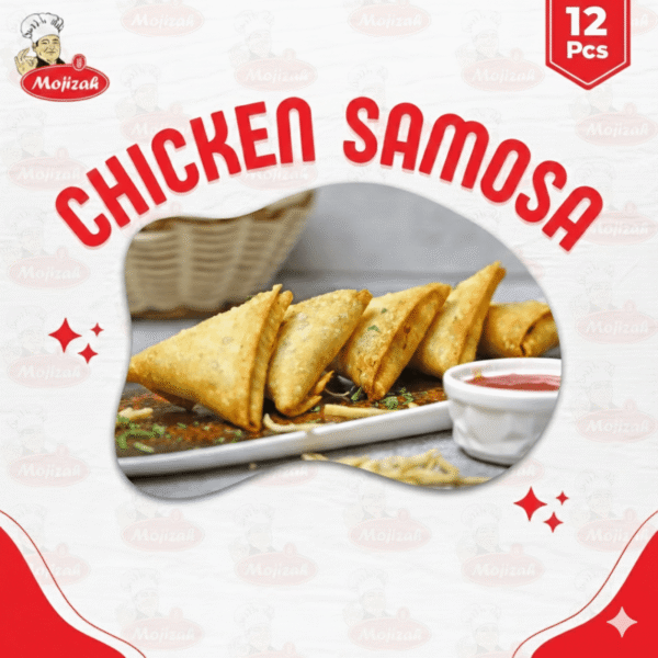 Mojizah Laziz Chicken Samosa, 12 Pcs