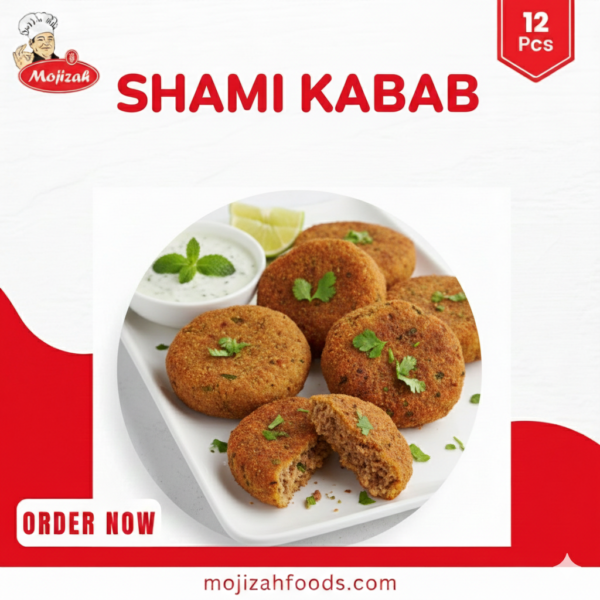 Mojizah Laziz Shami Kabab, 12 Pcs
