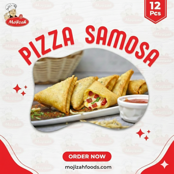 Mojizah Laziz Pizza Samosa, 12 Pcs