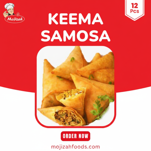Mojizah Laziz Keema Samosa, 12 Pcs